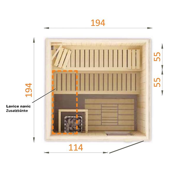 Sauna PERHE 2020