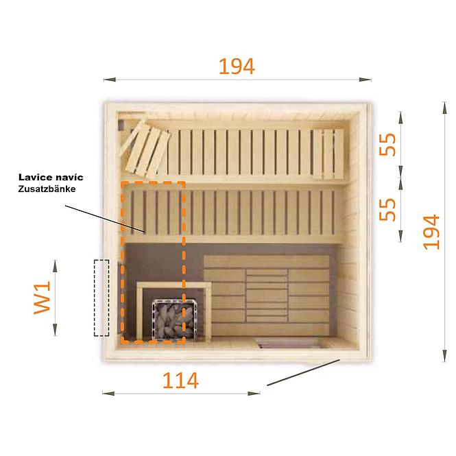 Sauna Perhe 2020V + stranice