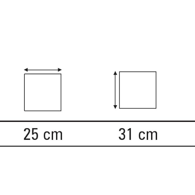 Kadica za boju 25x31 cm