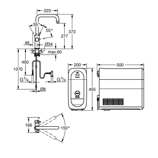 Grohe blue home start set