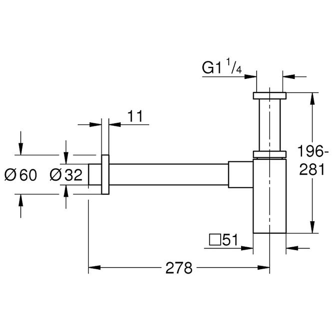 40564000 DIZAJN SIFON