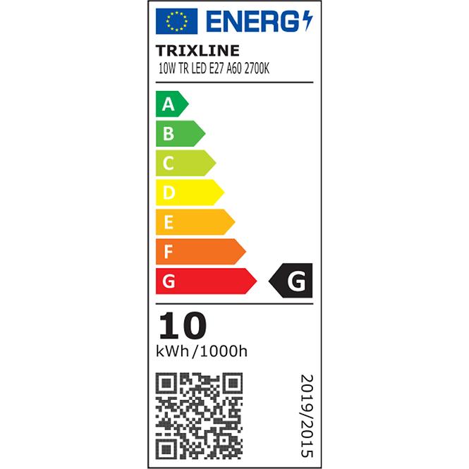 LED Žarulja A60 10W E27 800LM 2700K (3-pack)