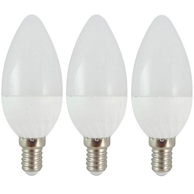 LED Žarulja C35 6W E14 480LM 2700K 3-pack