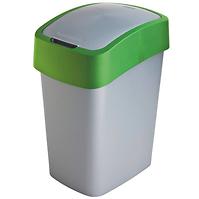 Kanta za smeće Flip bin 25l 190173 srebrna/zelena