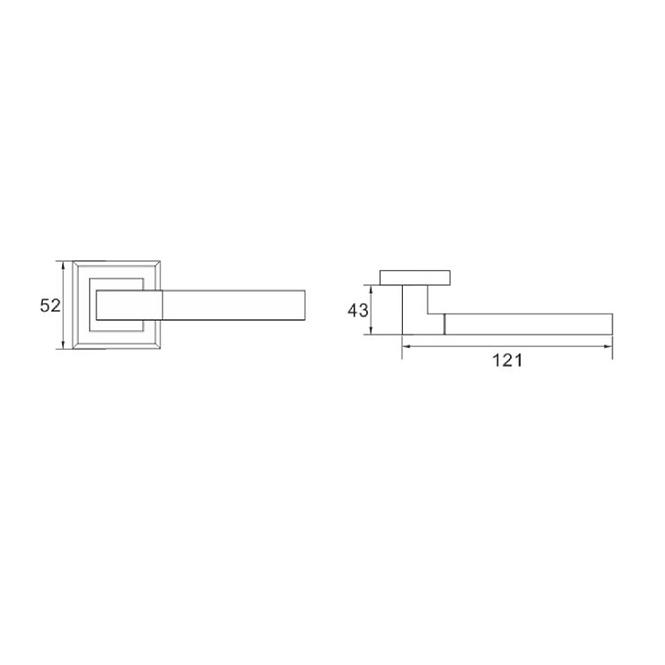 Kvaka ARCO E8 nickel/saten