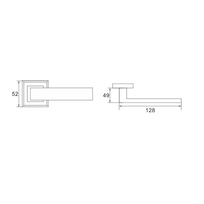 Kvaka ERGO E8 nickel/saten