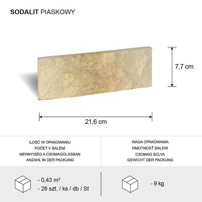 Kamen Sodalit Pijesak, pak=0,43m2