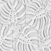 Sdaleni panel 60/60 Monstera White Esg