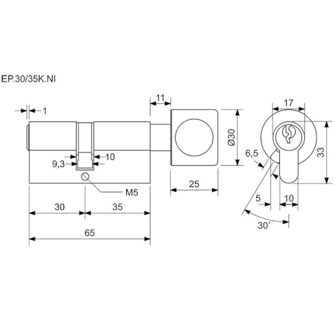 CILINDAR BASIC EP.30/35K.NI