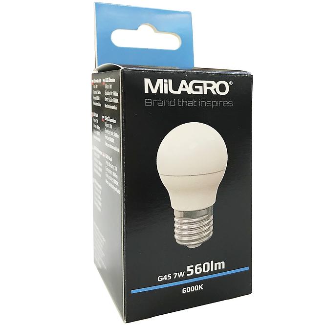 Žarulja LED glob 7W E27 6000K 399 Milagro